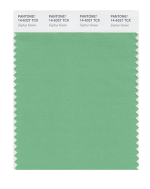 Pantone SMART Color Swatch 14-6327 TCX Zephyr Green