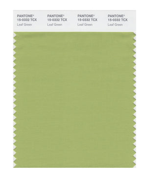 Pantone SMART Color Swatch 15-0332 TCX Leaf Green