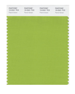 Pantone SMART Color Swatch 15-0341 TCX Parrot Green