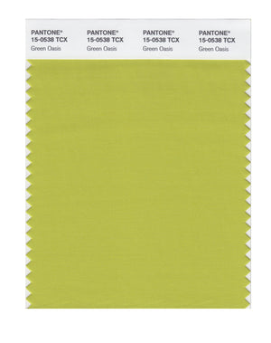 Pantone SMART Color Swatch 15-0538 TCX Green Oasis
