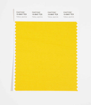 Pantone SMART Color Swatch 15-0647 TCX Yellow Jasmine