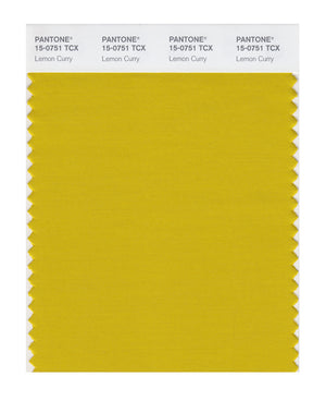 Pantone SMART Color Swatch 15-0751 TCX Lemon Curry