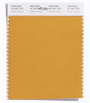 Pantone SMART Color Swatch 15-1051 TCX Golden Orange