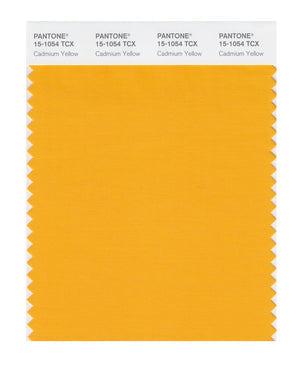 Pantone SMART Color Swatch 15-1054 TCX Cadmium Yellow