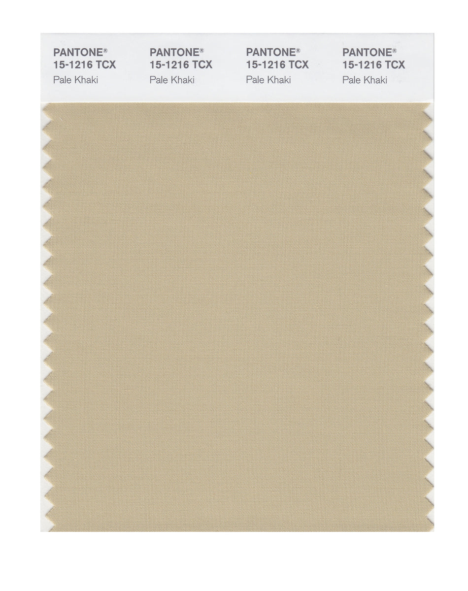 Pantone SMART Color Swatch Card 15-1216 TCX Pale Khaki - Columbia Omni ...
