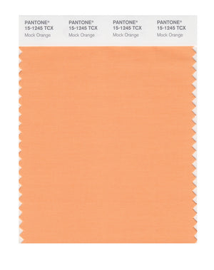 Pantone SMART Color Swatch 15-1245 TCX Mock Orange