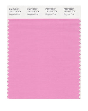 Pantone SMART Color Swatch 15-2215 TCX Begonia Pink