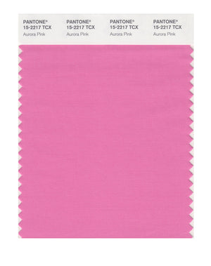 Pantone SMART Color Swatch 15-2217 TCX Aurora Pink