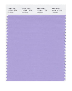 Pantone Cotton Swatch 15-3807 Misty Lilac 