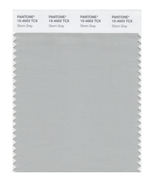 Pantone SMART Color Swatch 15-4003 TCX Storm Gray