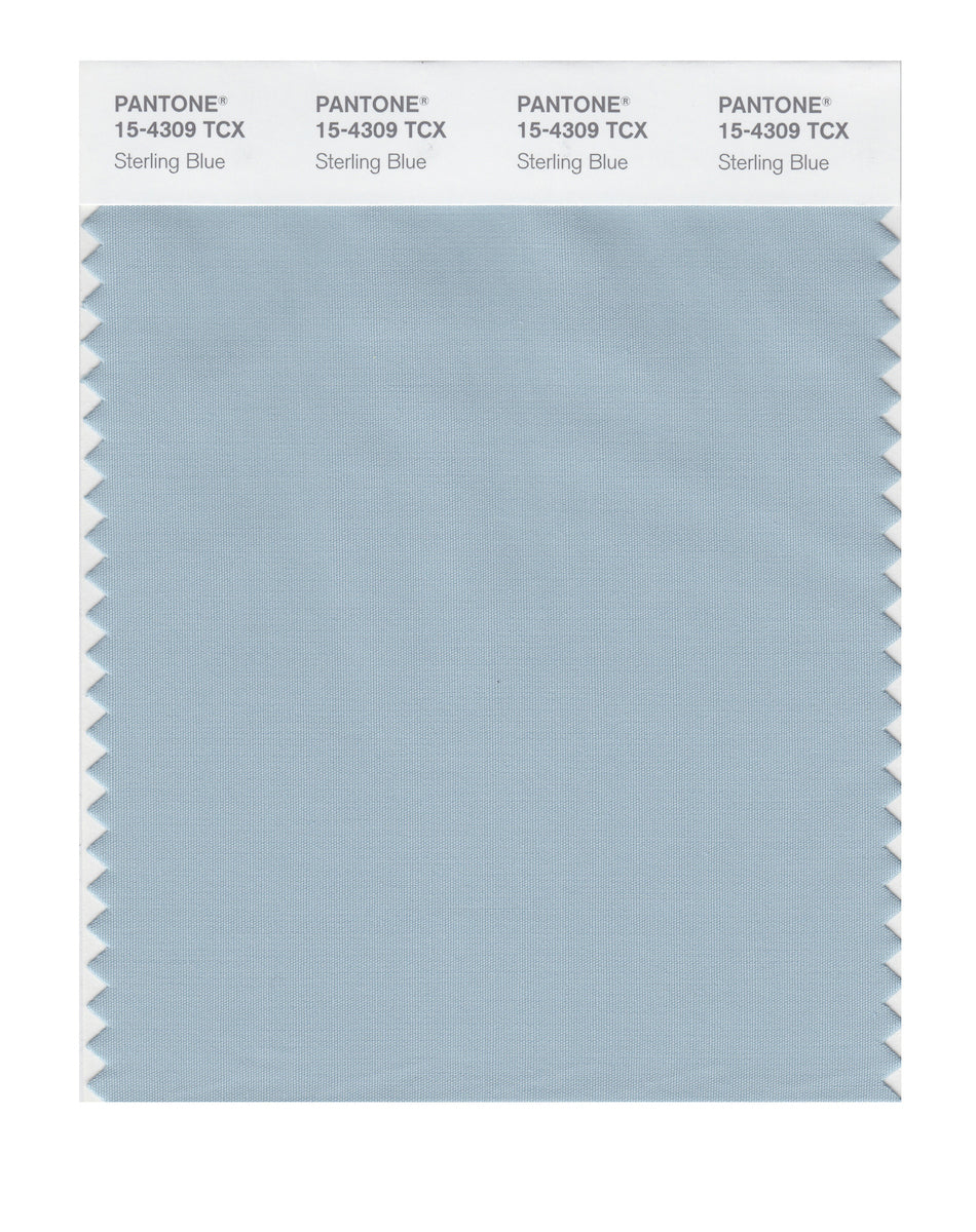 M.Aページです Pantone SMART Color Swatch Card 15-4309 TCX Sterling Blue