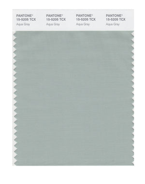 Pantone SMART Color Swatch 15-5205 TCX Aqua Gray