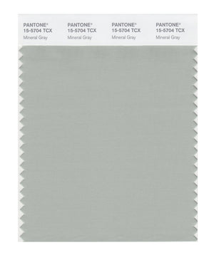 Pantone SMART Color Swatch 15-5704 TCX Mineral Gray
