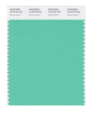 Pantone SMART Color Swatch 15-5718 TCX Biscay Green