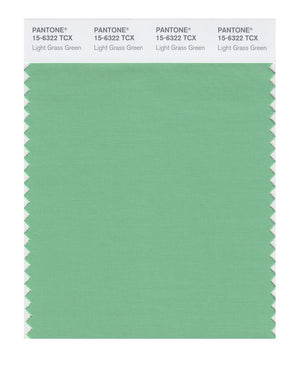 Pantone SMART Color Swatch 15-6322 TCX Light Grass Green