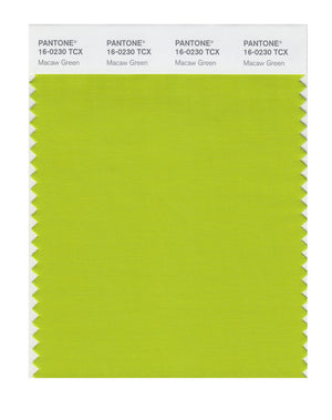 Pantone SMART Color Swatch 16-0230 TCX Macaw Green