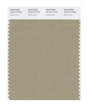 Pantone SMART Color Swatch 16-0713 TCX Slate Green