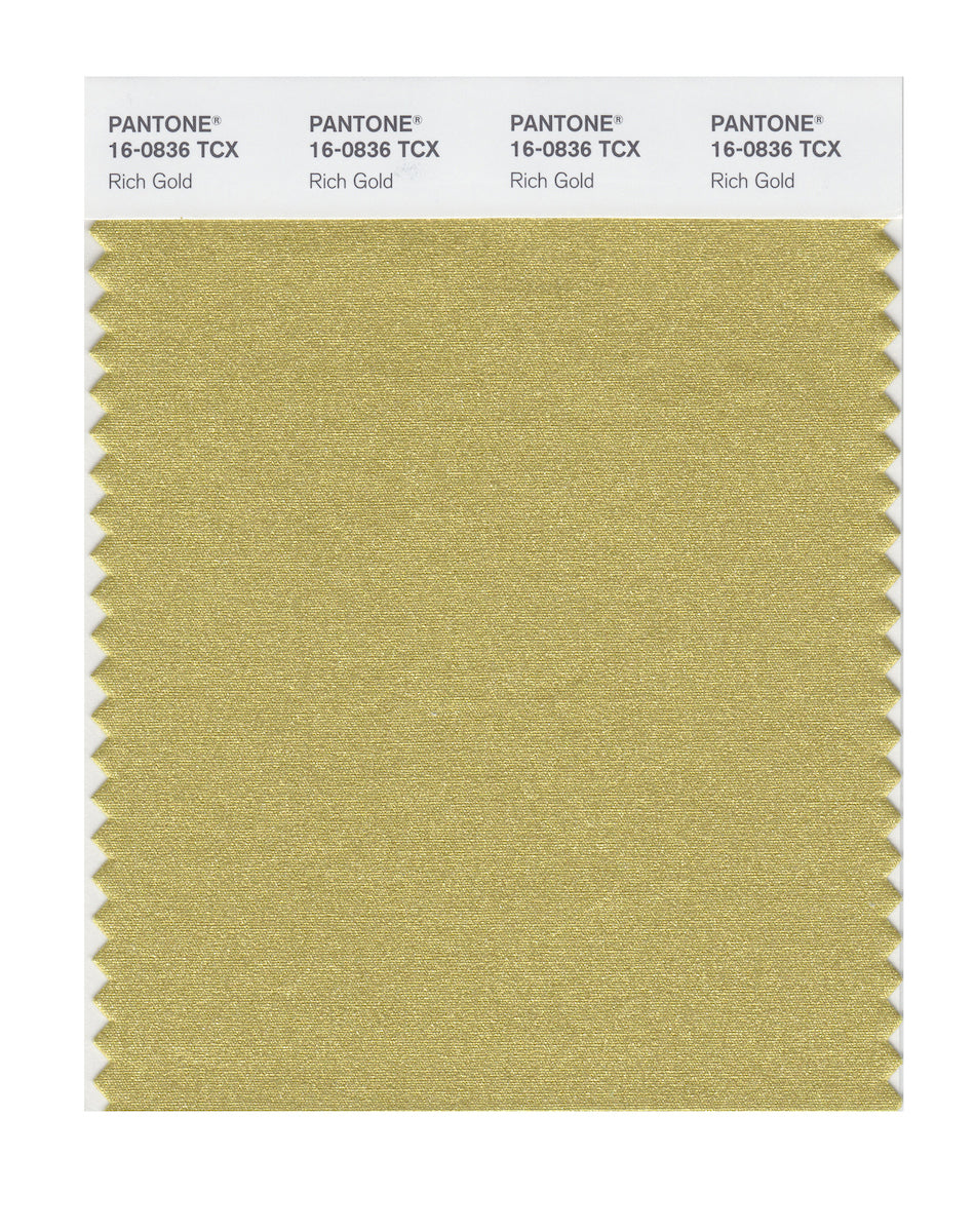 Pantone SMART Color Swatch Card 16-0836 TCX Rich Gold - Columbia Omni ...