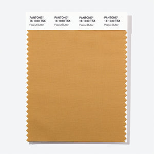 Pantone Polyester Swatch Card 16-1030 TSX Peanut Butter