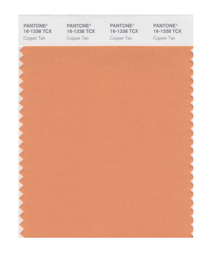 Pantone SMART Color Swatch 16-1338 TCX Copper Tan