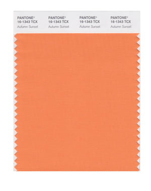 Pantone SMART Color Swatch 16-1343 TCX Autumn Sunset