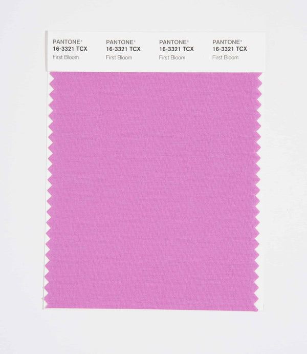 First Bloom Color Pantone SMART Color Swatch Card 16-3321 TCX First Bloom - Columbia Omni ...