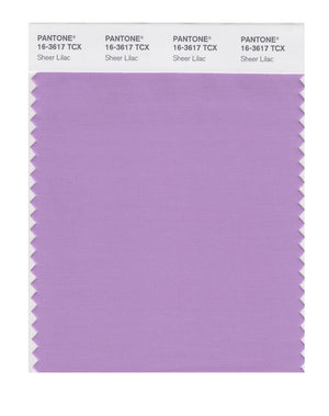 Pantone SMART Color Swatch 16-3617 TCX Sheer Lilac