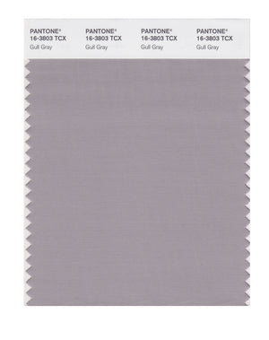 Pantone SMART Color Swatch 16-3803 TCX Gull Gray