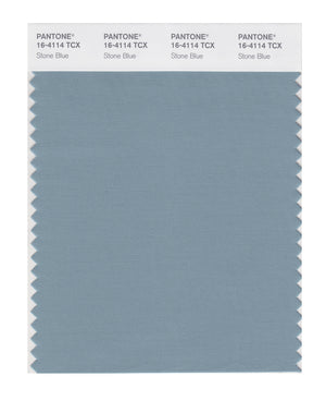 Pantone SMART Color Swatch 16-4114 TCX Stone Blue