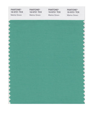 Pantone SMART Color Swatch 16-5721 TCX Marine Green