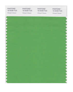 Pantone SMART Color Swatch 16-6339 TCX Vibrant Green
