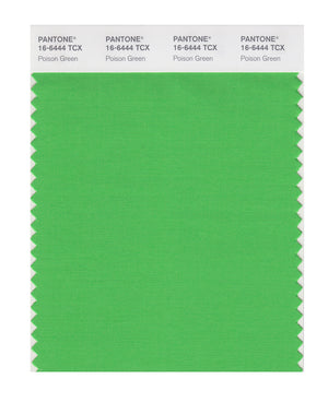 Pantone SMART Color Swatch 16-6444 TCX Poison Green