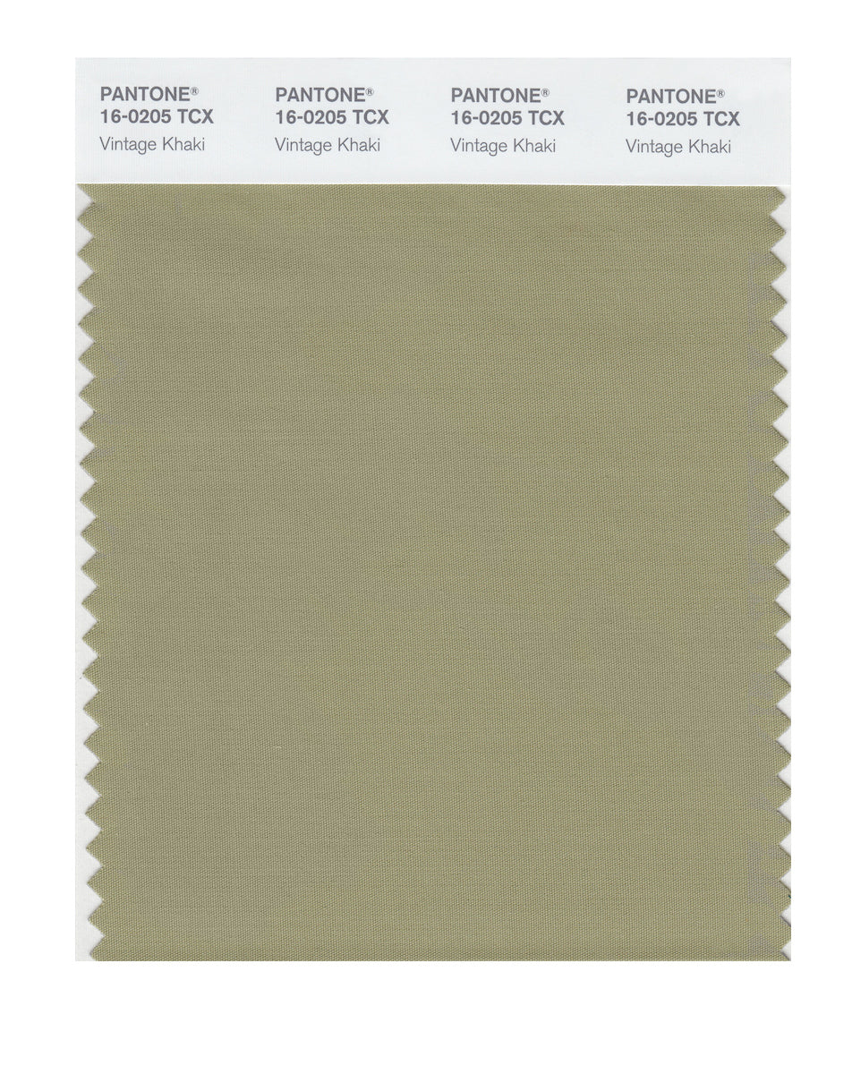 Pantone SMART Color Swatch Card 16-0205 TCX Vintage Khaki - Columbia ...