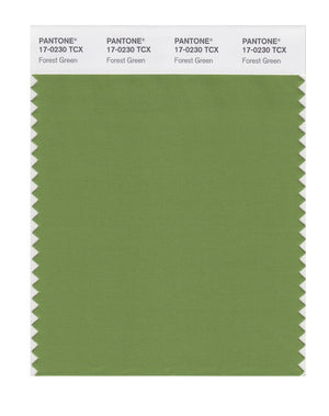 Pantone SMART Color Swatch 17-0230 TCX Forest Green