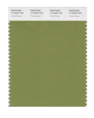 Pantone SMART Color Swatch 17-0330 TCX Turtle Green