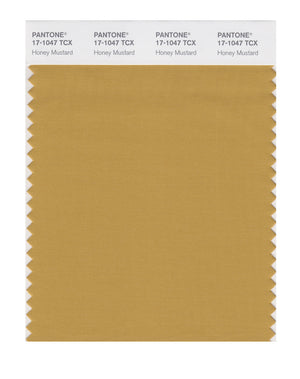 Pantone SMART Color Swatch 17-1047 TCX Honey Mustard