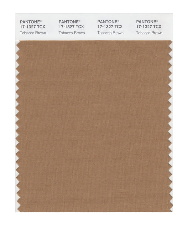 tobacco brown Pantone SMART Color Swatch Card 17-1327 TCX Tobacco Brown tobacco brown Pantone SMART Color Swatch Card 17-1327 TCX Tobacco Brown