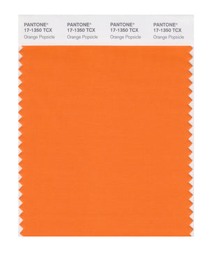 Pantone SMART Color Swatch 17-1350 TCX Orange Popsicle