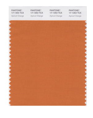 Pantone SMART Color Swatch 17-1353 TCX Apricot Orange