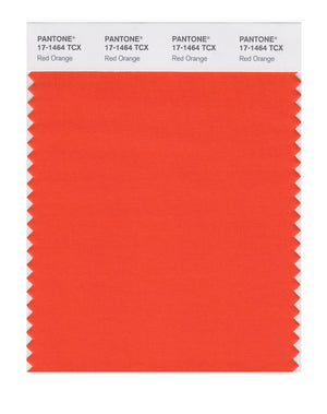 Pantone SMART Color Swatch 17-1464 TCX Red Orange
