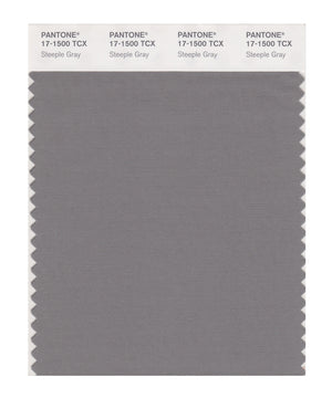 Pantone SMART Color Swatch 17-1500 TCX Steeple Gray