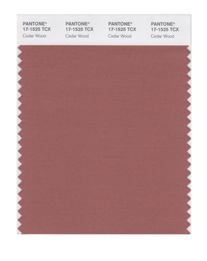 Pantone SMART Color Swatch 17-1525 TCX Cedar Wood