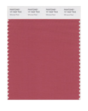 Pantone SMART Color Swatch 17-1537 TCX Mineral Red