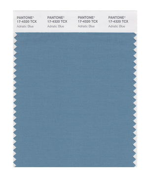 Pantone SMART Color Swatch 17-4320 TCX Adriatic Blue