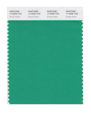 Pantone SMART Color Swatch 17-5936 TCX Simply Green
