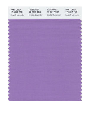 Pantone SMART Color Swatch 17-3617 TCX English Lavender