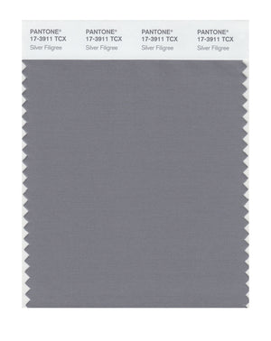 Pantone SMART Color Swatch 17-3911 TCX Silver Filigree