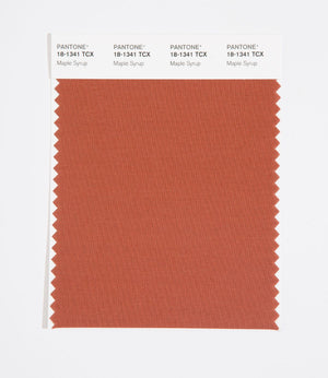 Pantone SMART Color Swatch 18-1341 TCX Maple Syrup