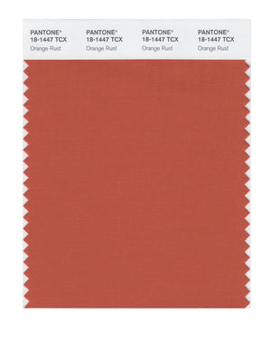 Pantone SMART Color Swatch 18-1447 TCX Orange Rust