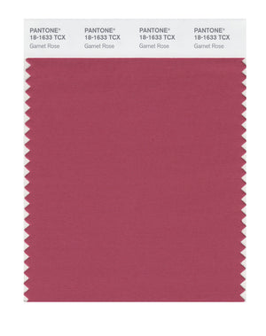 Pantone SMART Color Swatch 18-1633 TCX Garnet Rose